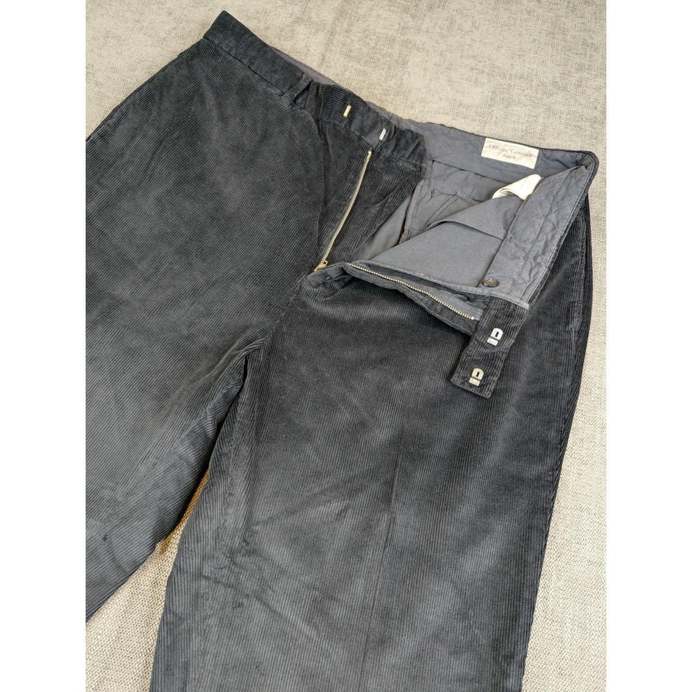 Officine Generale Pants Mens EU56 (36x29) Owen Cord Wide Wale Stretch Trousers
